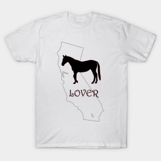 California Horse Lover Gifts T-Shirt